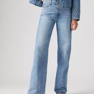 Levis Ribcage Wide Leg Jeans